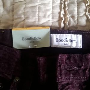 Burgandy Corduroy pants